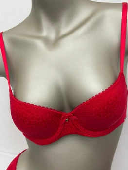 Бюстгальтер із push-up 9481 Balaloum червоний 75 В
