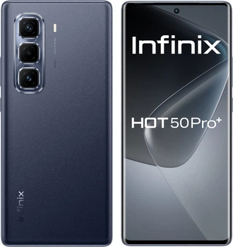 Smartfon Infinix HOT 50 Pro Plus 8/256GB Sleek Black (4894947071690)