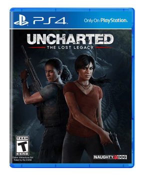 Игра Uncharted: The Lost Legacy для PS4 (Blu-ray диск) RUS Б/У