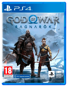 Игра God of War Ragnarok для PS4 (Blu-ray диск) RUS Б/У