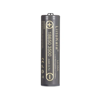 Аккумулятор LiitoKala Lii-35A-PCB 18650 3,7 В 3500 мАч Li-Ion с защитой Button Top