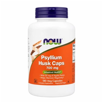 Клетчатка псиллиум NOW Foods Psyllium Husk Caps 700 мг 180 вег капс