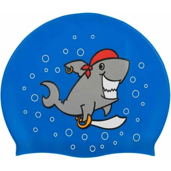 Шапка для плавания Aqua Speed KIDDIE Shark 1783 синий Дит OSFM (Оriгинал)