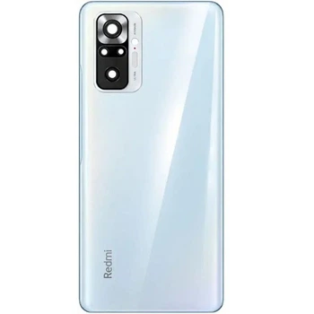 Задняя крышка Xiaomi Redmi Note 10 Pro, со стеклом камеры, Glacier Blue