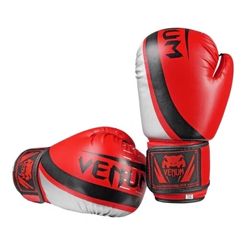Боксерські рукавички спарингові Venum 12 oz червоні VM55-12RS