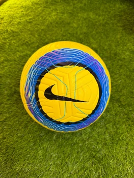 Футбольный мяч Nike Premier League Academy 25 Years желто-синий - размер 5