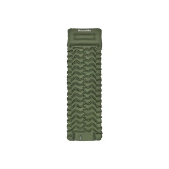 Матрац туристичний одномісний Naturehike CNK2550WS019 200х60х6.5 см із вбудованою помпою