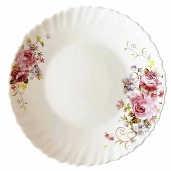 Тарелка десертная Vittora Розовый букет Wave 190 мм V-190РВ (104145)