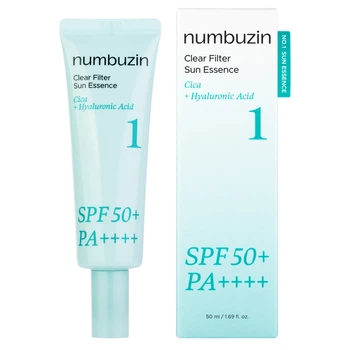 Заспокійливий сонцезахисний флюїд NUMBUZIN No.1 Clear Filter Sun Essence 50 мл