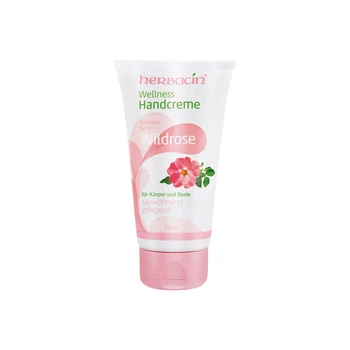 Крем для рук Herbacin Wellness "Дика Троянда", 75 мл. (21676)