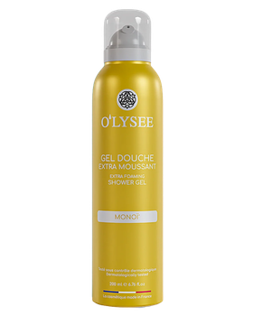 Гель-піна для душа з тропічним ароматом O'lysee Extra Foaming Shower Gel Monoi 200 мл
