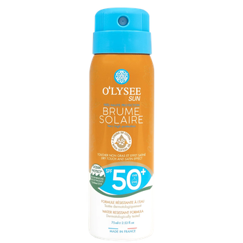 Ароматизований сонцезахисний спрей із Spf 50+ O'Lysee Sun Brume Solaire Spf50+ Protection Sun 75 мл
