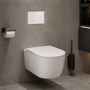 Готове рішення Qtap для ванної кімнати: підвісний унітаз Taurus Ultra Quiet + комплект інсталяції Nest 4 в 1