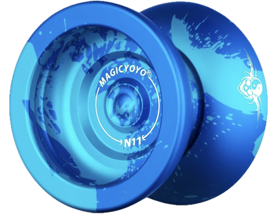 Йо-йо Magicyoyo N11 металлическое Синий Acid Wash UPGRADED