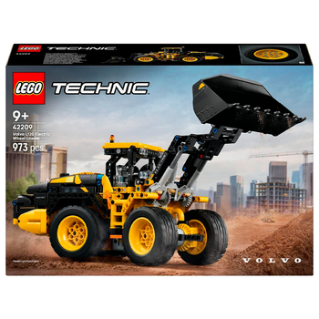 Конструктор LEGO Technic Колесный загрузчик Volvo L120 Electric 973 детали (42209)