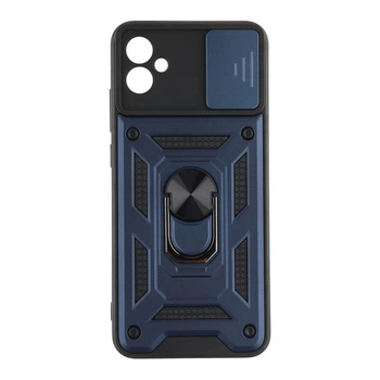 Чохол накладка Guard Shield Armor з кільцем для Samsung Galaxy A04e SM-A042 Самсунг А 04e Dark Blue