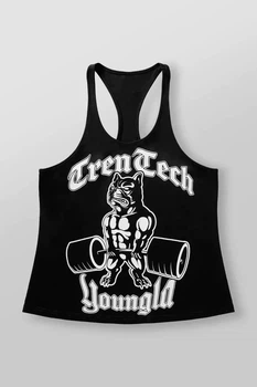 Майка YOUNGLA Bodybuilding чорний L