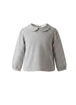 Рубашка для девочки Chicco 090.54346.038 104 см Серый