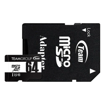 Карта памяти Team 64Gb microSDXC class 10 (TUSDX64GCL10U03) Team TUSDX64GCL10U03 1068436