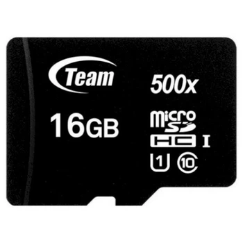 Карта памяти Team 16GB microSDHC class 10 UHS-I (TUSDH16GCL10U02) Team TUSDH16GCL10U02 913078