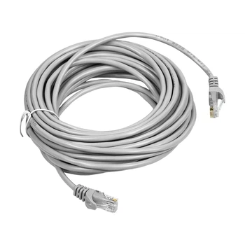 Патч-корд сетевой гигабитный Trinix UTP, RJ-45, CAT.5 15m Gray (73-00638)