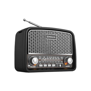 Портативный радиоприемник REAL-EL X-520 Black (EL121800006)