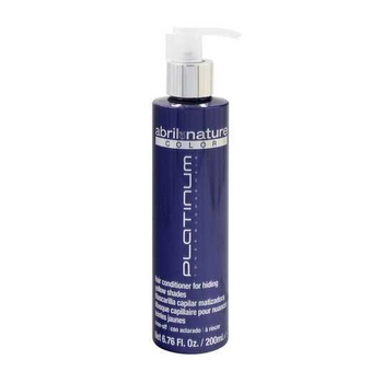 Маска з антижовтим ефектом для освітленого волосся Abril et Nature Platinum Toning Mask For Blond And Gray Hair 200 мл