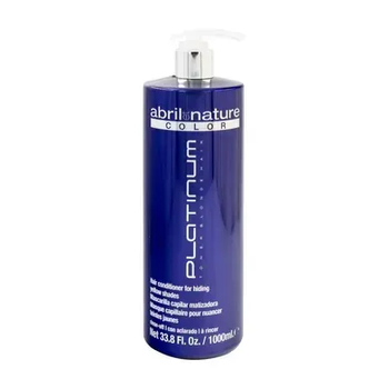 Маска с антижелтым эффектом для осветленных волос Abril et Nature Platinum Toning Mask For Blond And Gray Hair 1000 мл