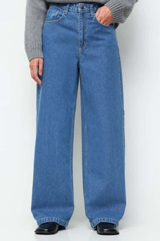 Джинси жіночі прямі Loose Jeans, true-blue indigo, розмір XS