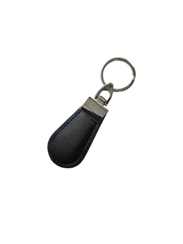 Брелок шкіряний Mifare (Chip F08, темна шкіра, прошитий, розмір: 65 x35 мм)