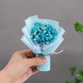 Міні-букет із сухоцвітів Гіпсофіла А11 FlowerS декор для дому, авто, офісу (R051791)