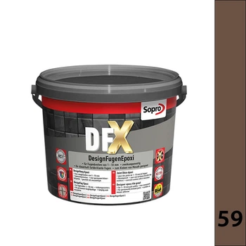 Епоксидна фуга Sopro DFX 1217 коричневий №52 (3 кг)