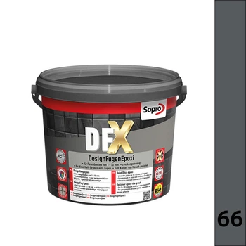 Епоксидна фуга Sopro DFX 1210 антрацит №66 (3 кг)