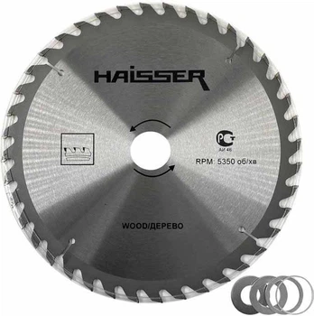 Диск пильний по дереву HAISSER 210х30 50 зуб (17333)