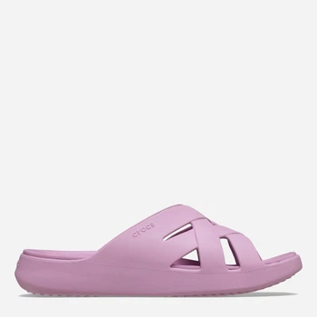Женские шлепанцы для пляжа Crocs Getaway Weave Slide 210788-5BX 38-39 (W8) 24 см Сиреневые (198445195662)