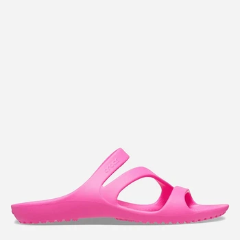 Женские шлепанцы для пляжа Crocs Kadee II Slide Sandal 206756-6QQ 36-37 (W6) 24 см Розовые (196265547937)