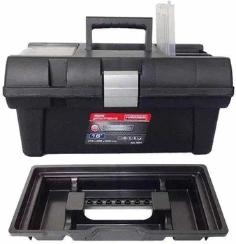 Ящик для инструмента Haisser Staff Semi Profi Alu 16" 415 x 225 x 200 мм (65572)