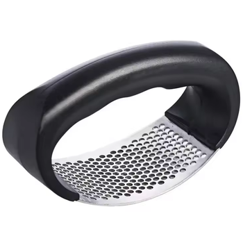 Пресс для чеснока RIAS SS с эргономичной ручкой 10.5 см Black-Metallic (3_08647)