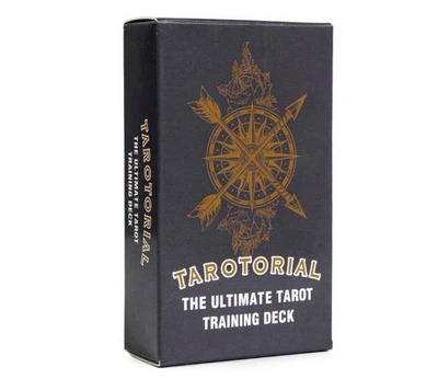 Карти Таро Тароторіал Tarotorial The Ultimate Tarot навчальна колода 78 карт