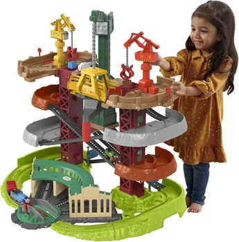 Игровой набор Thomas and Friends Trains & Cranes Super Tower Fisher-Price Томас и Друзья Супербашня GXH09