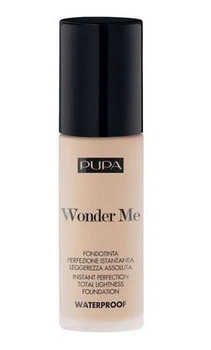 Водостійка тональна основа для обличчя Pupa Waterproof Wonder Me Fluid Foundation 030 Medium Beige, 30 мл