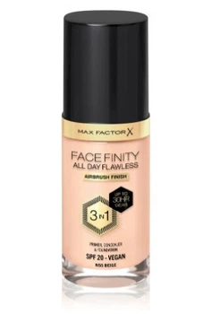 Тональная основа для лица Max Factor Facefinity All Day Flawless 3-In-1 Foundation SPF 20 55 Beige, 30
