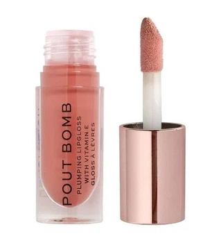 Блиск для губ Makeup Revolution Pout Bomb Plumping Lipgloss Kiss Nude, 4.6 г