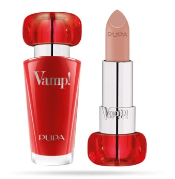 Помада Pupa Vamp!Lipstick Extreme Colour with Plumping treatment 100 Naked Skin, 35г