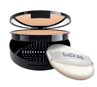 Компактная крем-пудра для лица IsaDora Nature Enhanced Flawless Compact Foundation 80 Porcelain, 10 г