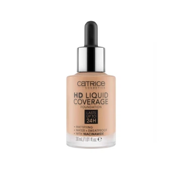 Рідка тональна основа Catrice HD Liquid Coverage Fondation 040 - Warm Beige, 30 мл