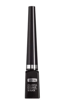 Рідка підводка для очей IsaDora Colorful Eyeliner 10 Black, 3.7 мл