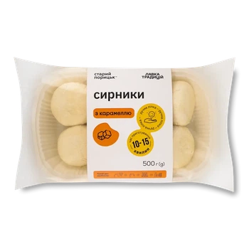 Сырники с карамелью Старый Порицк 500г