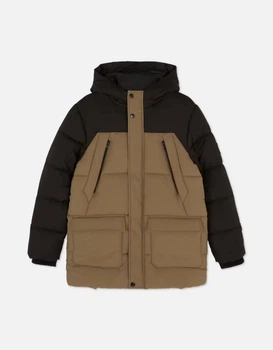 Куртка бежево-черная Primark 134см (400012870)