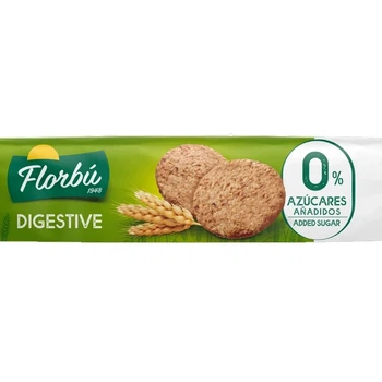 Печиво вівсяне Florbu Digestive без цукру 150 г (8411414014439)